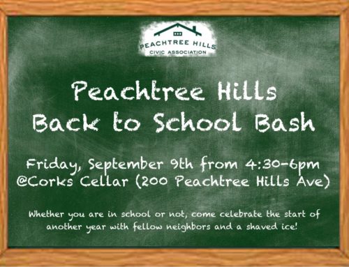 Back to School in Peachtree Hills!